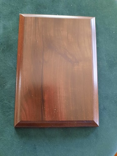 Walnut wood award - award, wall